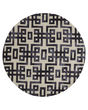 Lorrain 8568F Ivory/Black 2'x 3' Area Rug