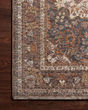 Lourdes LOU-01 Natural/Ocean Area Rug