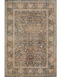 Lourdes LOU-08 Charcoal/Ivory Area Rug
