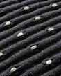 LPF0039 Black 18"x18" Pouf Pillow