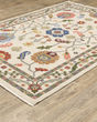 Lucca 5506w Ivory/Multi Area Rug