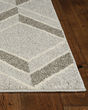 Lucia 2772 Grey Herringbone Area Rug