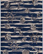 Lucia 2776 Blue Seashore Area Rug