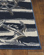 Lucia 2776 Blue Seashore Area Rug