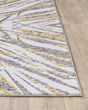 Luna Ivory/Gold Illusions Area Rug