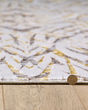 Luna Ivory/Gold Illusions Area Rug