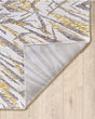 Luna Ivory/Gold Illusions Area Rug