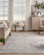 Lynx LNX01 Ivory/Grey/Blue Area Rug