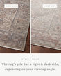 Lyra LYR-05 Sunset/Silver Area Rug