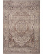 Lyra LYR-06 Berry/Stone Area Rug
