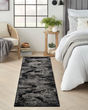 Ma30 Star SMR02 Black Ivory Area Rug