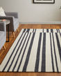 Maguire 8901F Ivory/Black Area Rug