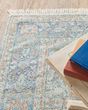 Malabar 45301 Blue/Red Area Rug