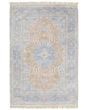 Malabar 45301 Blue/Red Area Rug