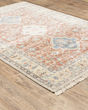Malabar 45305 Orange/Blue Area Rug