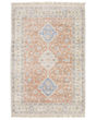 Malabar 45305 Orange/Blue Area Rug