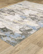Malibu mal01 Ivory/Grey Area Rug