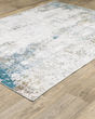 Malibu mal06 Ivory/Blue Area Rug