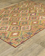 Malibu mal07 Gold/Multi Area Rug