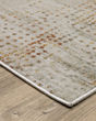 Mallory MAL10 Grey/Gold Area Rug
