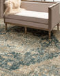 Marash Ezine Blue Area Rug