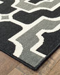 Marina 1491z Black/Grey Area Rug