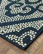 Marina 3804b Navy/Ivory Area Rug