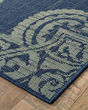 Marina 5929b Navy/Grey Area Rug