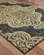 Marina 5929k Black/Tan Area Rug