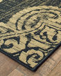 Marina 5929k Black/Tan Area Rug