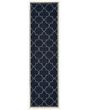 Marina 6025p Navy/Ivory Area Rug
