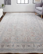 Marquette 3761F Taupe/Silver/Blue Rug