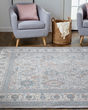 Marquette 3761F Taupe/Silver/Blue Rug