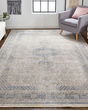 Marquette 3775F Taupe/Gray/Blue Rug