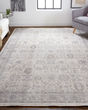 Marquette 3776F Gray/Silver/Ivory Area Rug