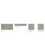 Massive Grey Cement Porcelain Tile