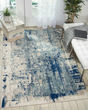 Maxell MAE16 Ivory/Blue Area Rug