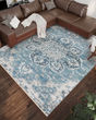 Marbella MB3 Denim Area Rug