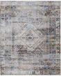 Melrose 39P0F Gray/Red/Blue Area Rug
