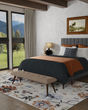 Melrose 39P1F Ivory/Red/Blue Area Rug