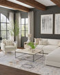 Melrose 39P5F Tan/Blue/Red Area Rug