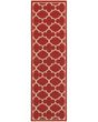 Meridian 1295r Red/Ivory Area Rug