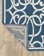 Meridian 2205b Navy/Ivory Area Rug
