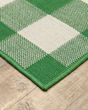 Meridian 2598g Green/Ivory Area Rug
