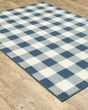 Meridian 2598v Blue/Ivory Area Rug