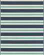 Meridian 5701b Blue/Ivory Area Rug
