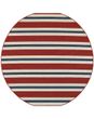 Meridian 5701r Red/Blue Area Rug