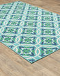 Meridian 5868l Blue/Green Area Rug
