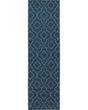 Meridian 7541b Navy/Blue Area Rug