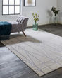 Micah 3045F White/Silver/Gray Rug